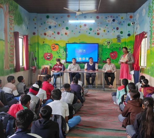 Education Initiative- 4- Lecture series for school students- : Why do I need to study